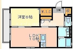 コフレI  ｜ 岡山県玉野市田井5丁目（賃貸アパート1LDK・1階・40.60㎡） その2