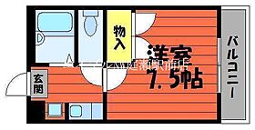 アモーレ福島  ｜ 岡山県倉敷市福島（賃貸アパート1K・2階・23.18㎡） その2