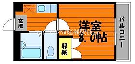 レオパレスグランドール早島  ｜ 岡山県都窪郡早島町早島（賃貸アパート1K・2階・23.18㎡） その2