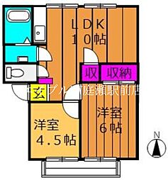 メゾンセンチュリー B棟 2階
