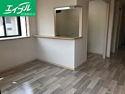 プラッツ・ユーII 2階1LDKのリビング/ダイニング