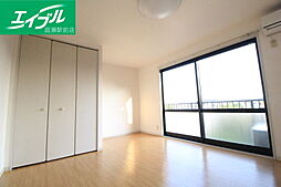 コーポステップII 2階1Kのリビング/ダイニング