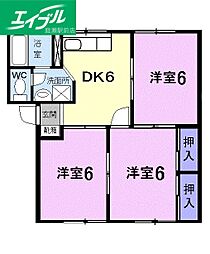 アブニール吉富 C 1階
