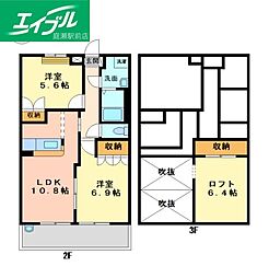 アイディール・ネオ 2階/-