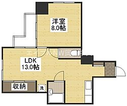 エイトバレー54（ウェーブレジデンス大供）  ｜ 岡山県岡山市北区大供2丁目（賃貸マンション1LDK・4階・52.16㎡） その2