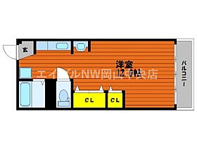 アレズIII番館  ｜ 岡山県岡山市北区富田町1丁目（賃貸マンション1K・4階・31.27㎡） その2