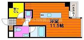 シャインコート岡南町  ｜ 岡山県岡山市北区岡南町2丁目（賃貸マンション1R・4階・28.00㎡） その2