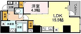 La neige　中山下  ｜ 岡山県岡山市北区中山下2丁目（賃貸マンション1LDK・2階・51.08㎡） その2