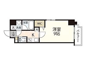 W NAKASANGE  ｜ 岡山県岡山市北区中山下1丁目（賃貸マンション1K・6階・28.66㎡） その2