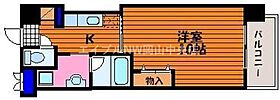 ヒルズ・K2  ｜ 岡山県岡山市北区東中央町（賃貸マンション1K・8階・31.56㎡） その2