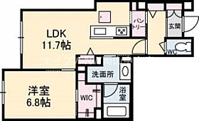 ClochetteK  ｜ 岡山県岡山市北区大供本町（賃貸マンション1LDK・1階・49.63㎡） その2