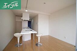 シャインコート岡南町 5階ワンルームのリビング/ダイニング