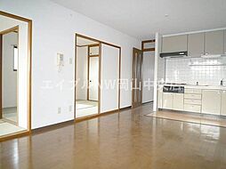 ビュー小林 6階2LDKのリビング/ダイニング