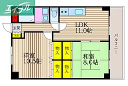 プレジデント高柳 6階/-