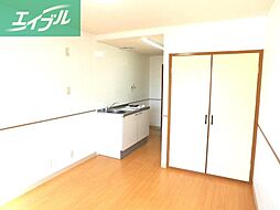 アールアパートメント大供表町 4階ワンルームのリビング/ダイニング