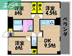 アンシャンテ岡山 6階