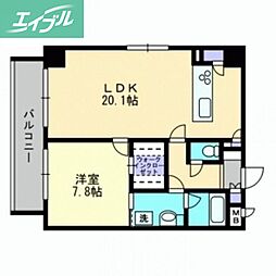 ハアラン表町 6階/-