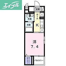 クレア　コート 2階/-