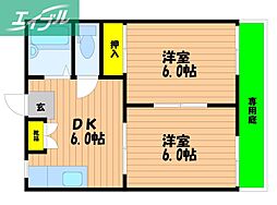 カーサ新屋敷B棟 1階