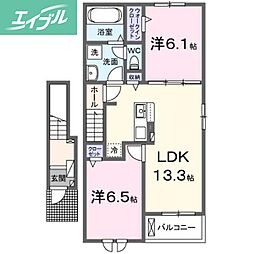 プレゾン 2階