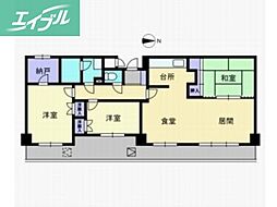 カサ・グランデ 3LDKの間取図画像
