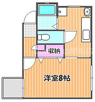 岡山県岡山市北区三門東町（賃貸マンション1DK・1階・27.20㎡） その2