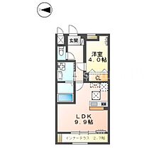 岡山県岡山市中区高屋（賃貸アパート1LDK・1階・40.50㎡） その2