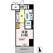 岡山県岡山市北区大学町（賃貸マンション1K・3階・28.24㎡） その2