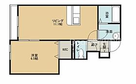 岡山県岡山市北区延友（賃貸アパート1LDK・1階・40.16㎡） その2