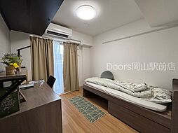 JR山陽本線 岡山駅 徒歩15分の賃貸マンション 2階1Kのリビング/ダイニング