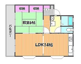 岡山県岡山市北区西崎本町（賃貸アパート1LDK・1階・48.00㎡） その2