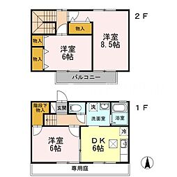 JR伯備線 北長瀬駅 徒歩17分 1階/-