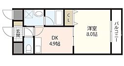 アンブシュール京橋 5階/-