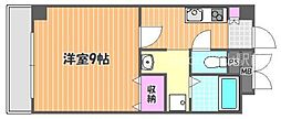 ルミナスライフ 1Kの間取図画像