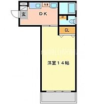 岡山県岡山市北区中央町7-27（賃貸マンション1DK・3階・41.58㎡） その2