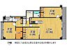間取り：全居室収納有り！お部屋がスッキリ片付きますね