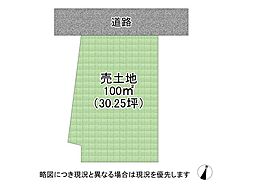 枚方市村野東町 建築条件無し土地