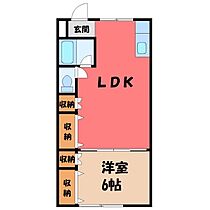 アメニティライフ  ｜ 茨城県結城市大字結城（賃貸マンション1LDK・2階・43.60㎡） その2