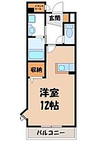 ジュール フェリエ  ｜ 茨城県筑西市乙（賃貸マンション1R・3階・30.44㎡） その2