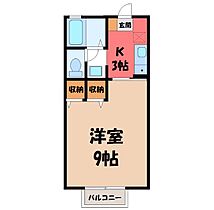 H・Iハウス  ｜ 茨城県筑西市玉戸（賃貸アパート1K・2階・26.49㎡） その2