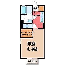 デュナミス II  ｜ 茨城県結城市大字結城（賃貸アパート1K・1階・30.27㎡） その2