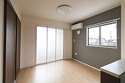 JR東北本線 間々田駅 3.3kmの賃貸アパート 2階2LDKのリビング/ダイニング