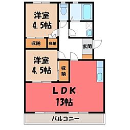 🉐敷金礼金0円！🉐東北本線 小山駅 徒歩29分