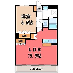真岡鐵道 下館二高前駅 徒歩14分
