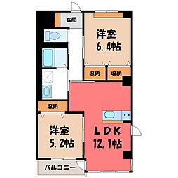 真岡鐵道 下館二高前駅 徒歩11分