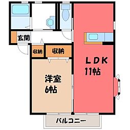 JR東北本線 小山駅 バス23分 西坪公園東下車 徒歩2分