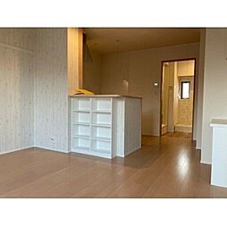 JR東北本線 小山駅 バス40分 雨ヶ谷新田下車 徒歩2分の賃貸アパート 2階1LDKのリビング/ダイニング