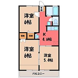 ガーデンヒル B 2階