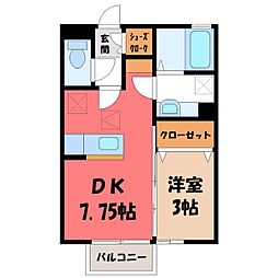 東武宇都宮線 新栃木駅 徒歩19分