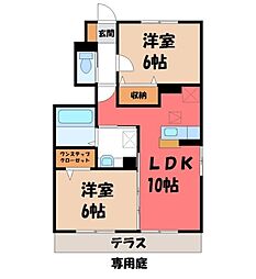 ロイヤル ローサ 1階/-